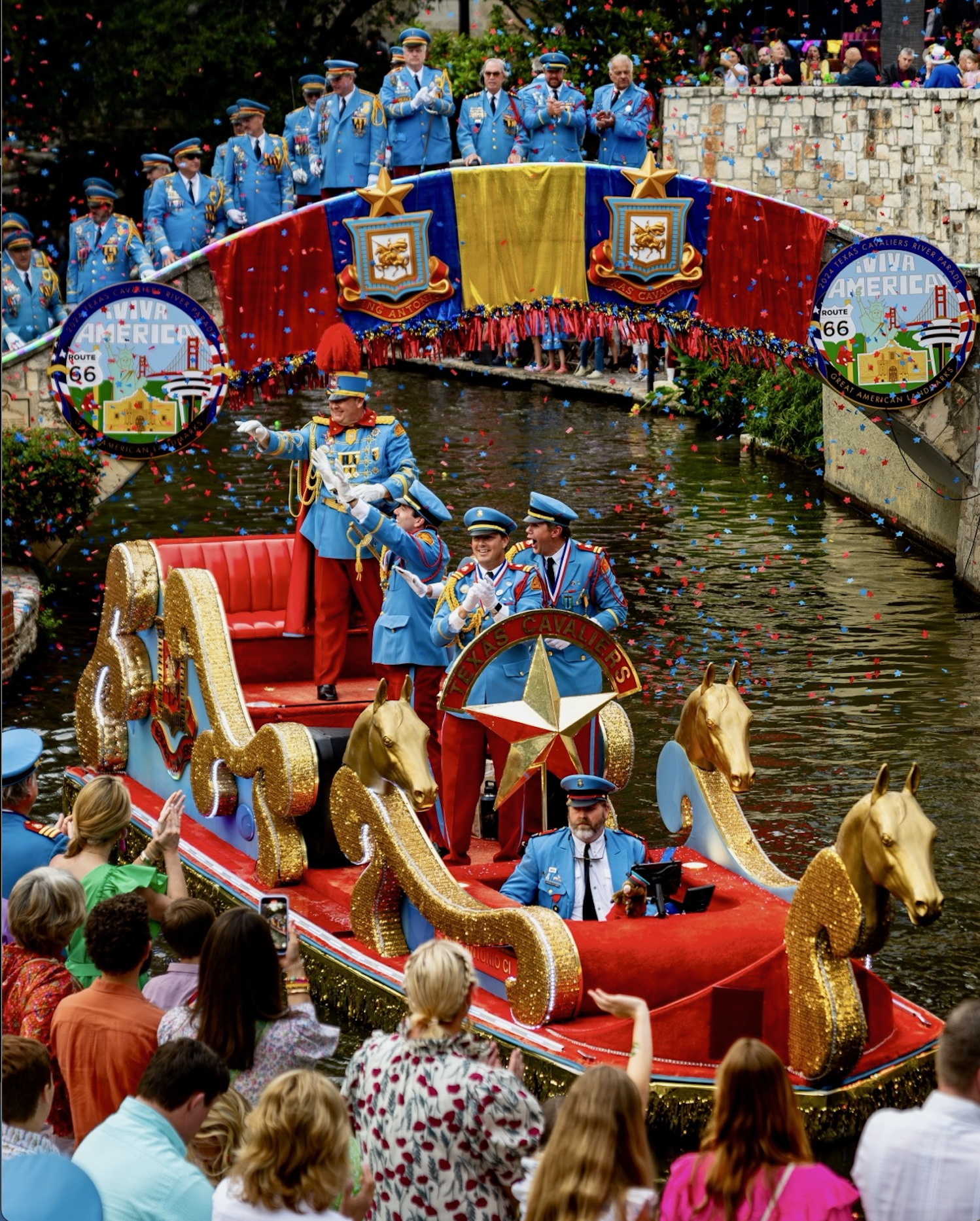 Texas Cavaliers River Parade - Fiesta San Antonio