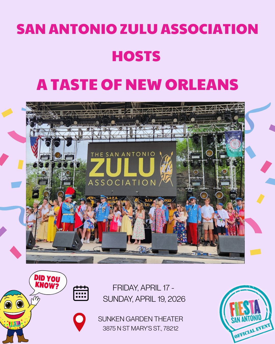 Fiesta Fiesta Presented By Toyota Fiesta San Antonio