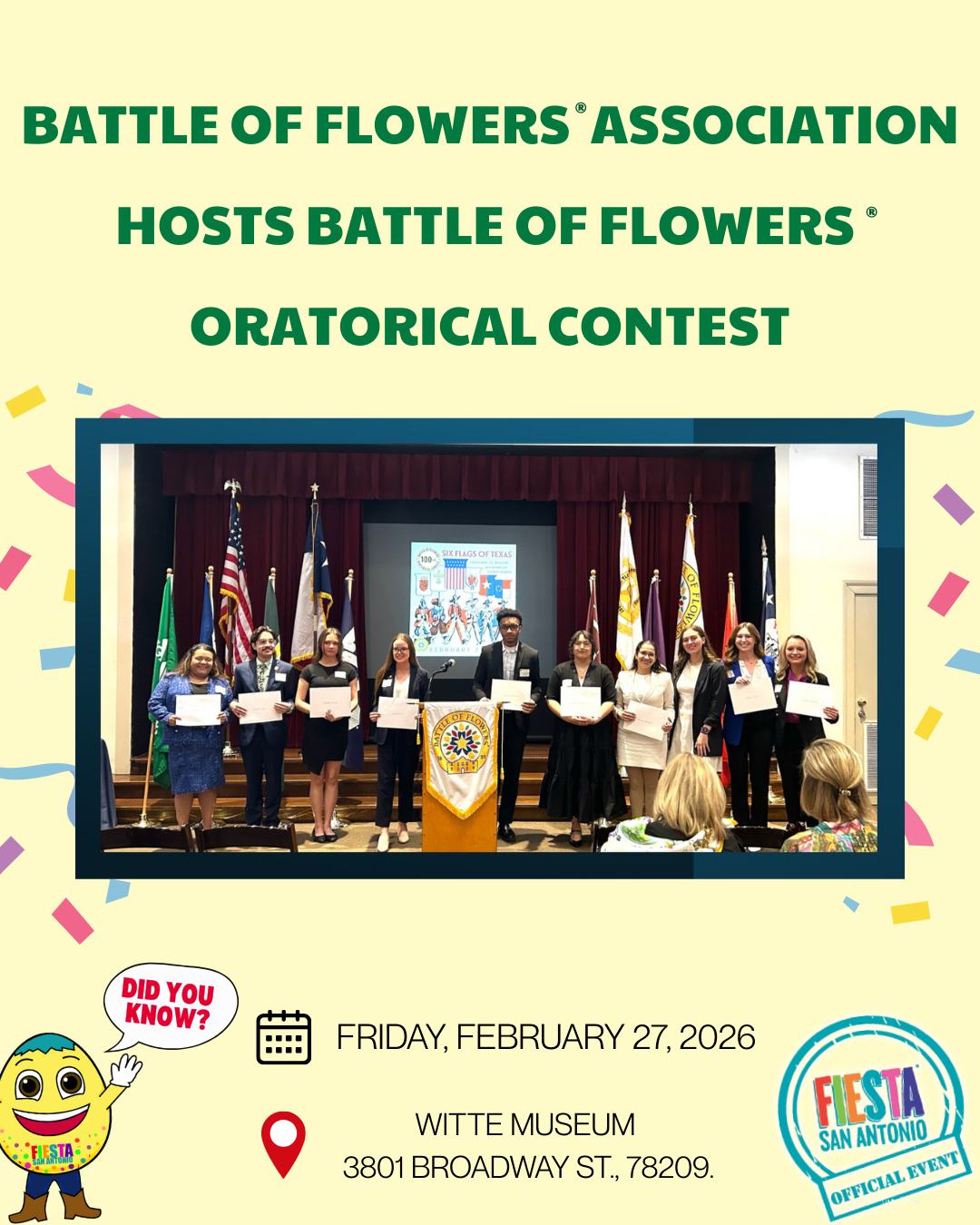 Fiesta Fiesta Presented By Toyota Fiesta San Antonio